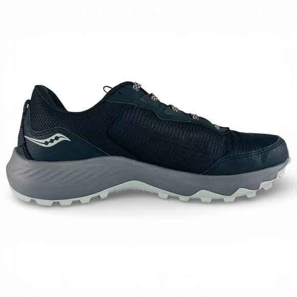 Saucony Aura TR Wide Black Gravel Men\'s Hiking Trail Running Shoes S20863-10 main image 3